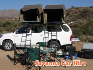 Savanna Car Hire Double Cab Camper